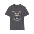 Raccoon 'First of All I'm a Delight' Graphic T-Shirt