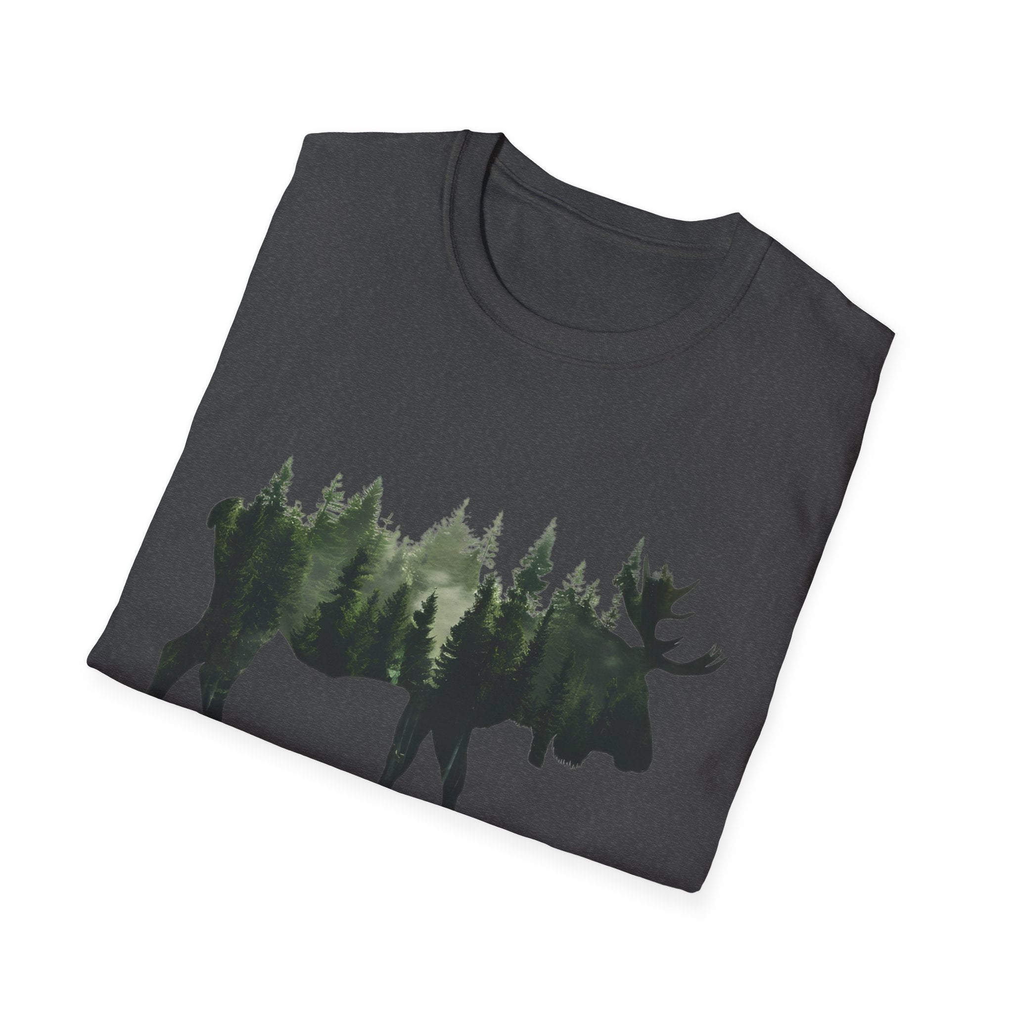 Moose Forest Silhouette T-Shirt