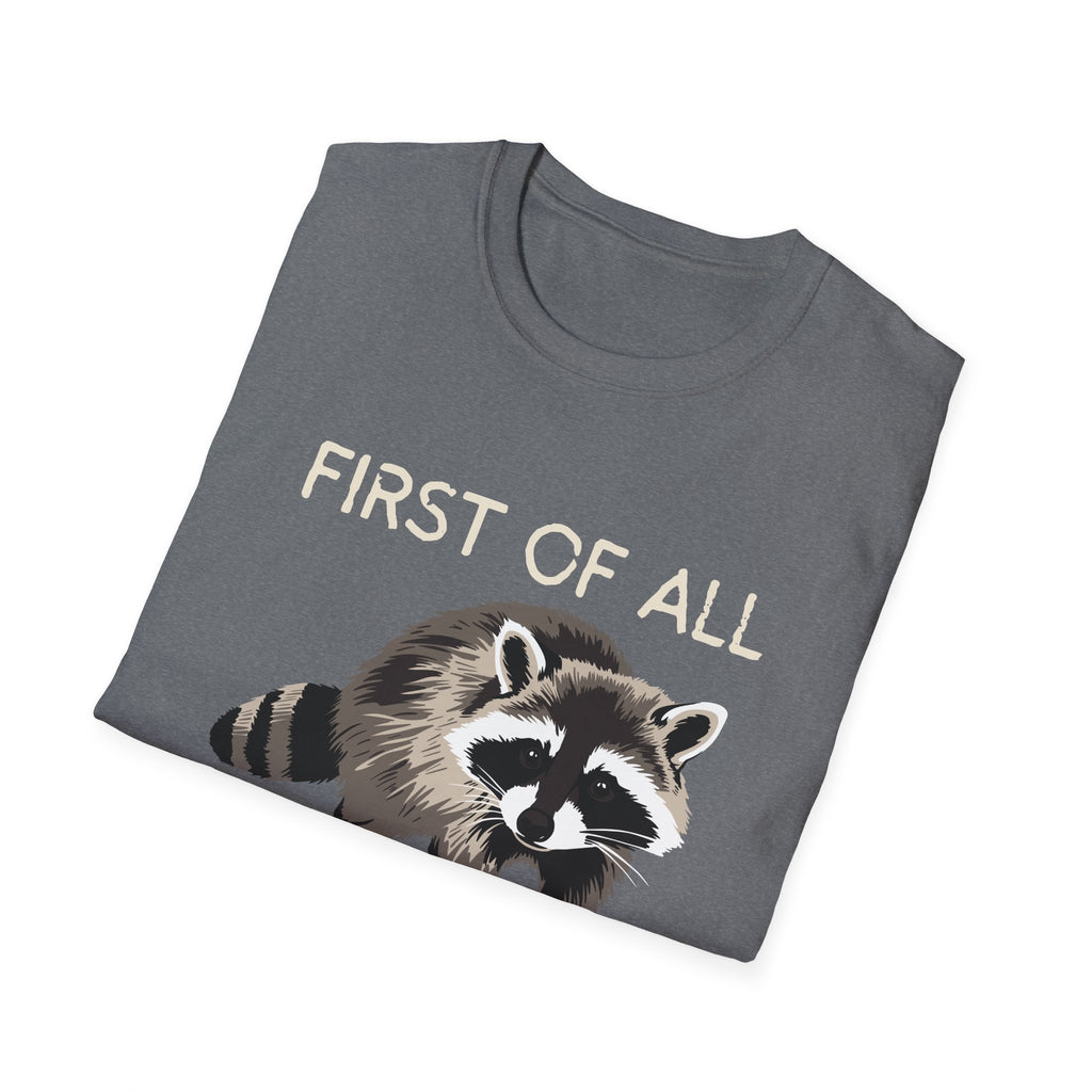 Raccoon ‘First of All I’m a Delight’ Graphic T‑Shirt