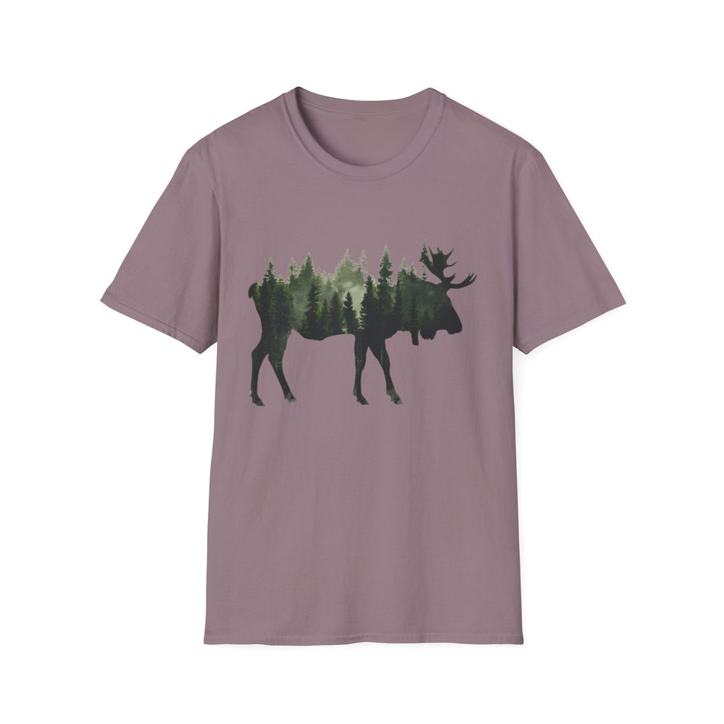 Moose Forest Silhouette T-Shirt