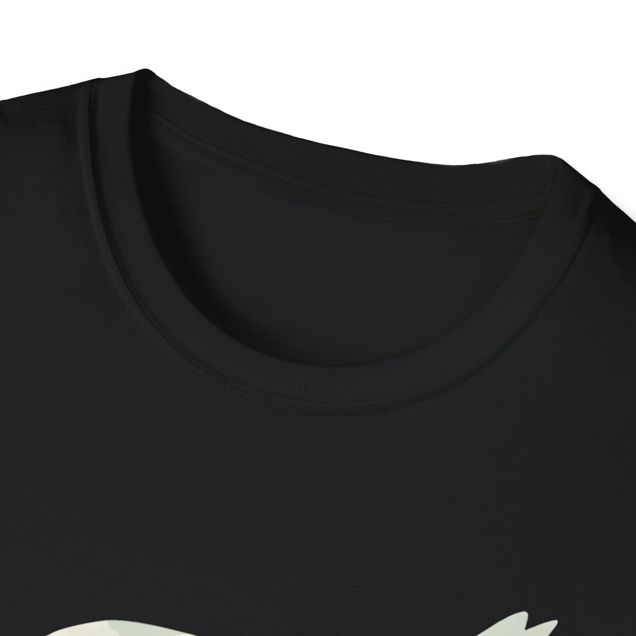 Cat Nature Silhouette T-Shirt — Floral Mountain Landscape Cat Tee
