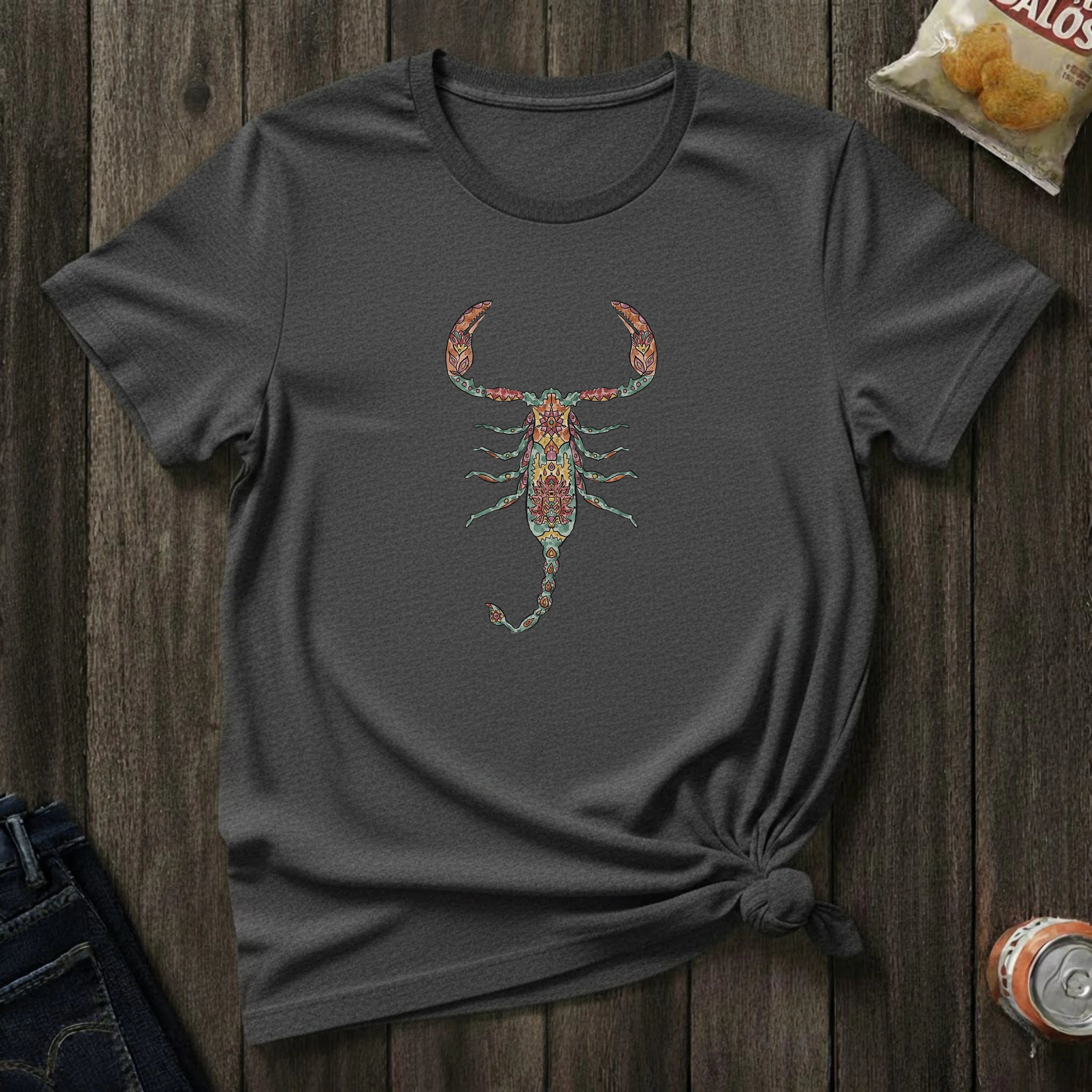 Scorpion Boho Graphic T-Shirt