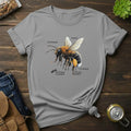 Bee Anatomy T-Shirt — Vintage Scientific Honey Bee Diagram Tee