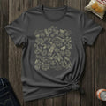 Botanical Skull Tee — Vintage Floral Skull T-Shirt