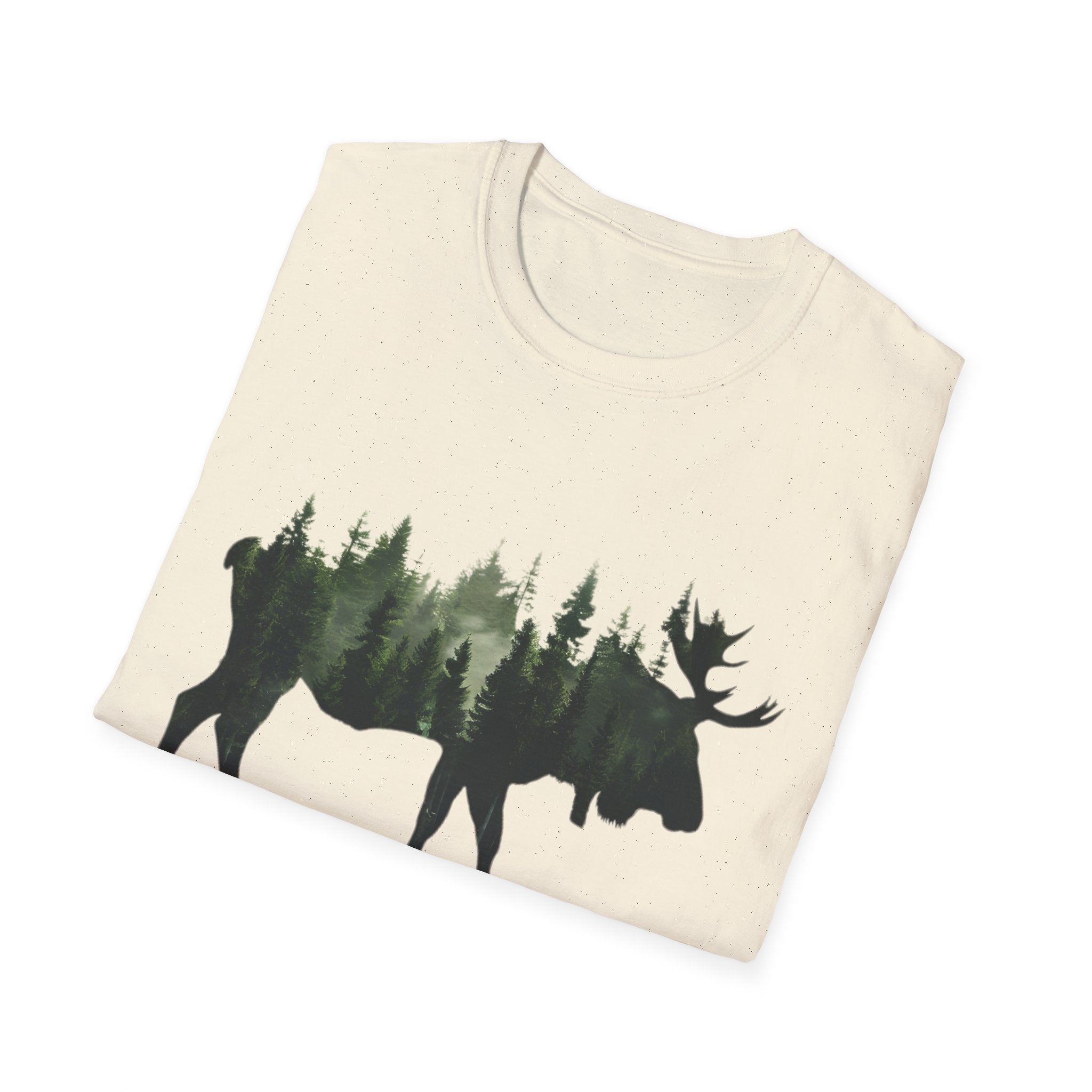 Moose Forest Silhouette T-Shirt