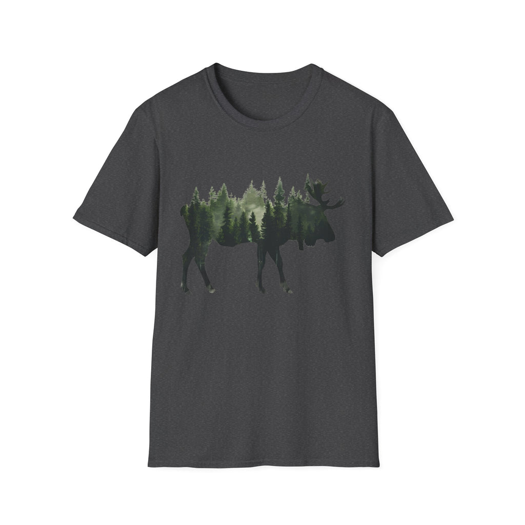 Moose Forest Silhouette T-Shirt
