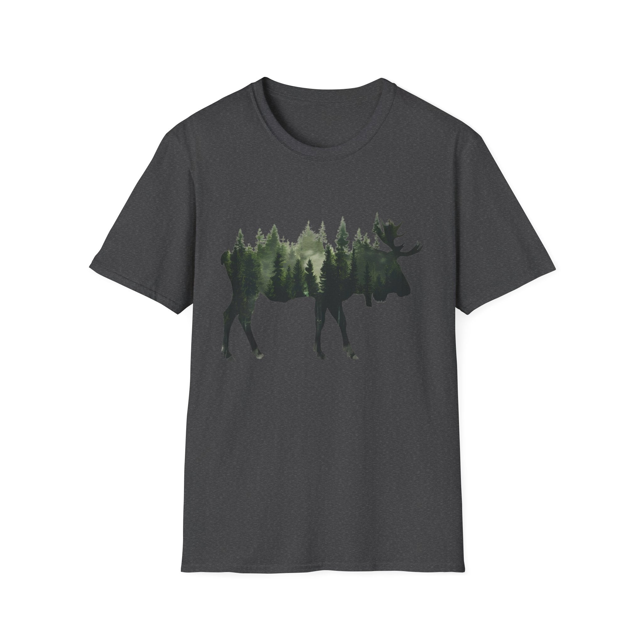 Moose Forest Silhouette T-Shirt