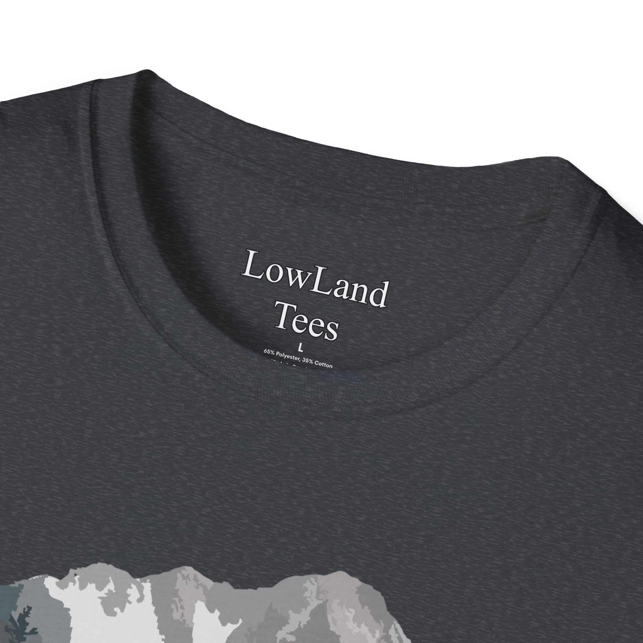 Mountain Spirit Bear T-Shirt — Double Exposure Wilderness Nature Tee