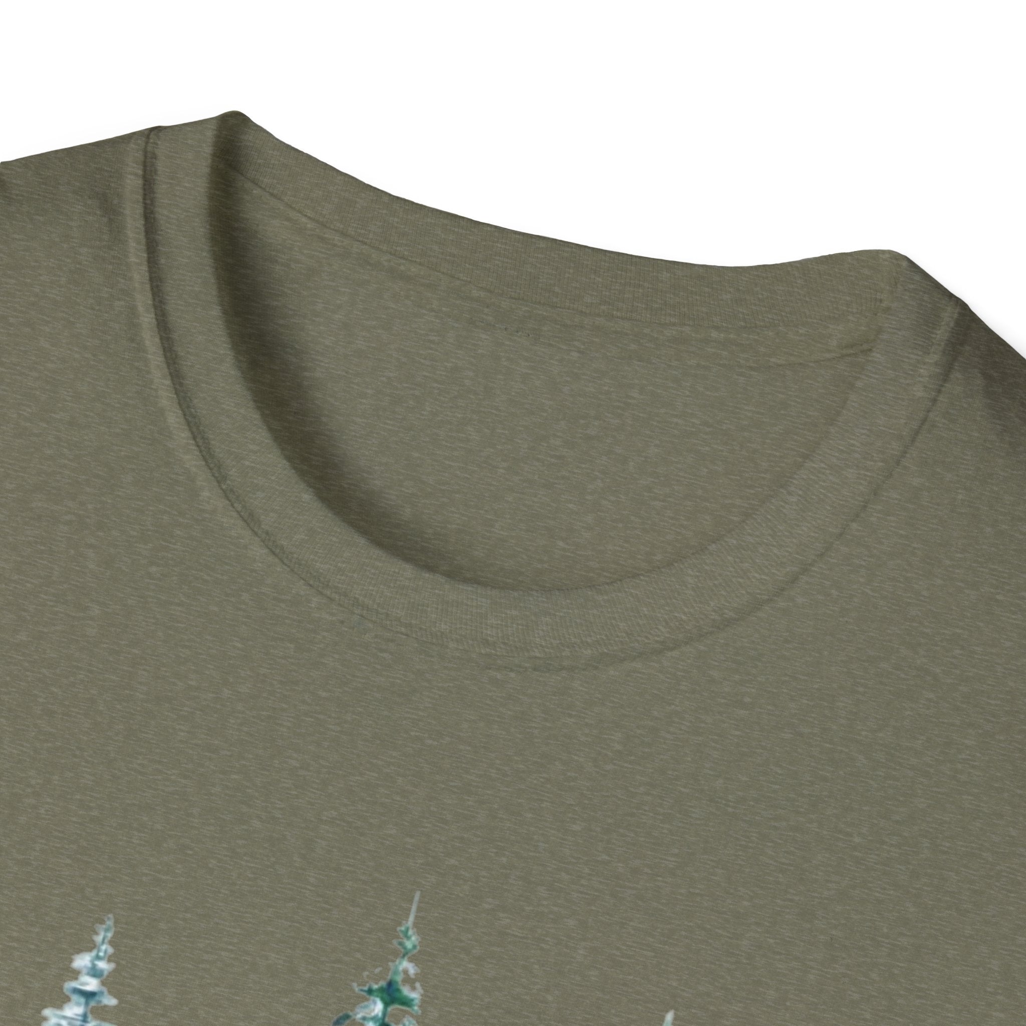 Pine Tree Watercolor T-Shirt — Minimal Holiday Trees Tee