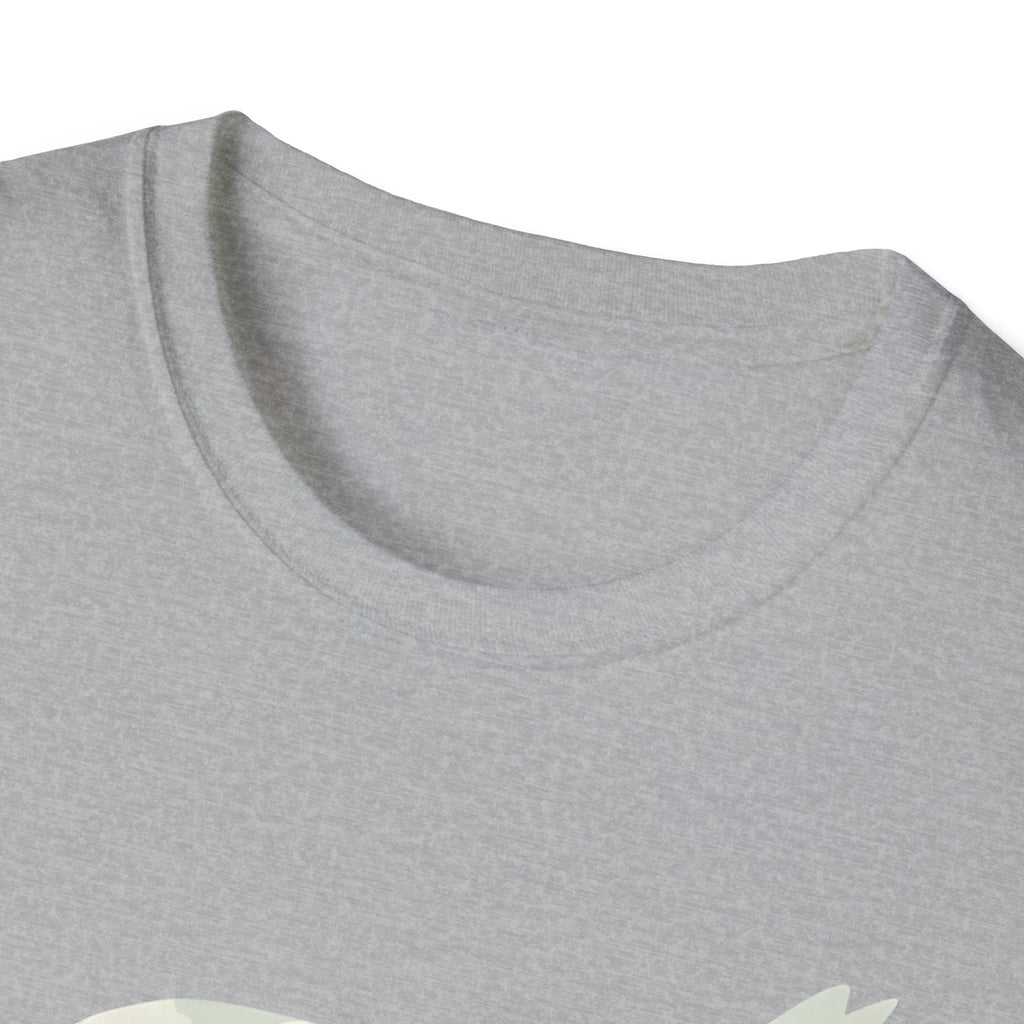 Cat Nature Silhouette T-Shirt — Floral Mountain Landscape Cat Tee