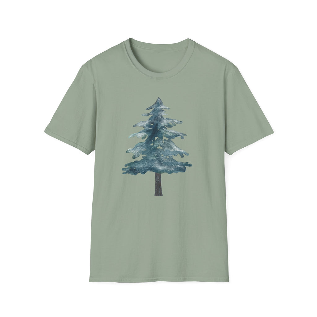 Pine Tree Watercolor T-Shirt