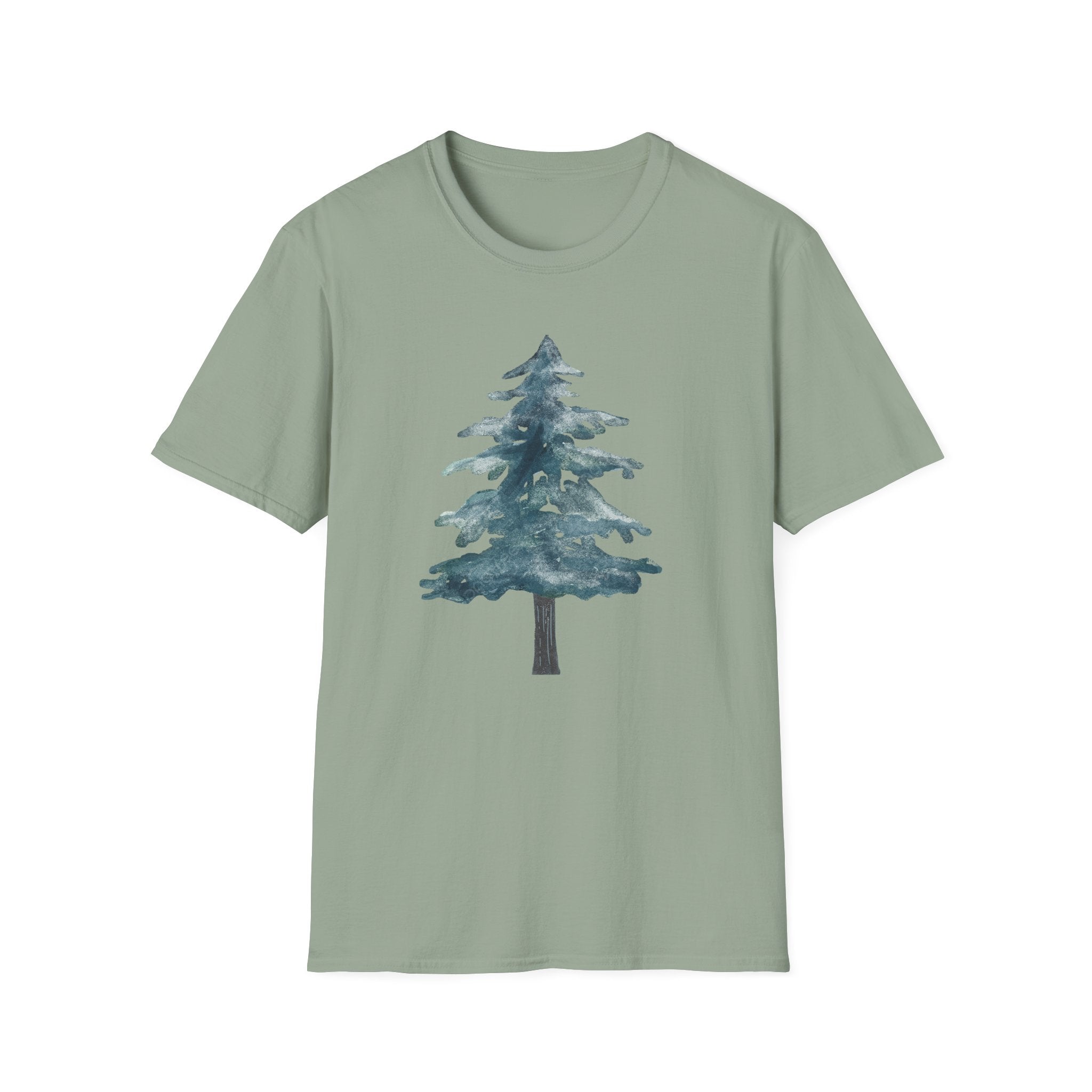 Pine Tree Watercolor T-Shirt
