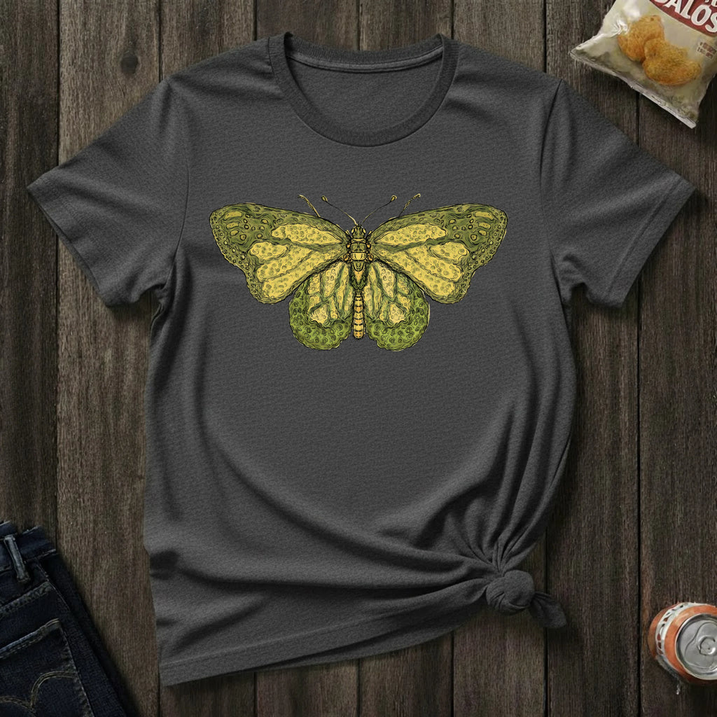 Vintage Yellow Butterfly T-Shirt