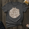 Koi Circle T-Shirt — Intricate Koi Fish Mandala Tee