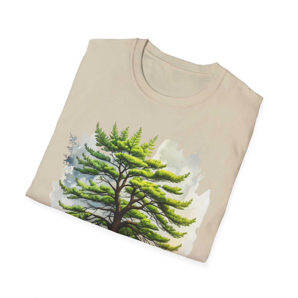 Pine Tree Watercolor T-Shirt — Nature Forest Tee