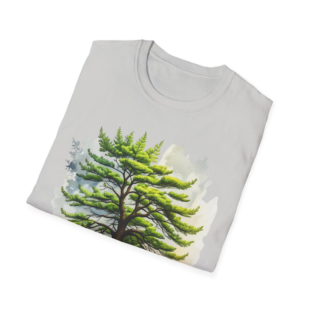 Pine Tree Watercolor T-Shirt — Nature Forest Tee