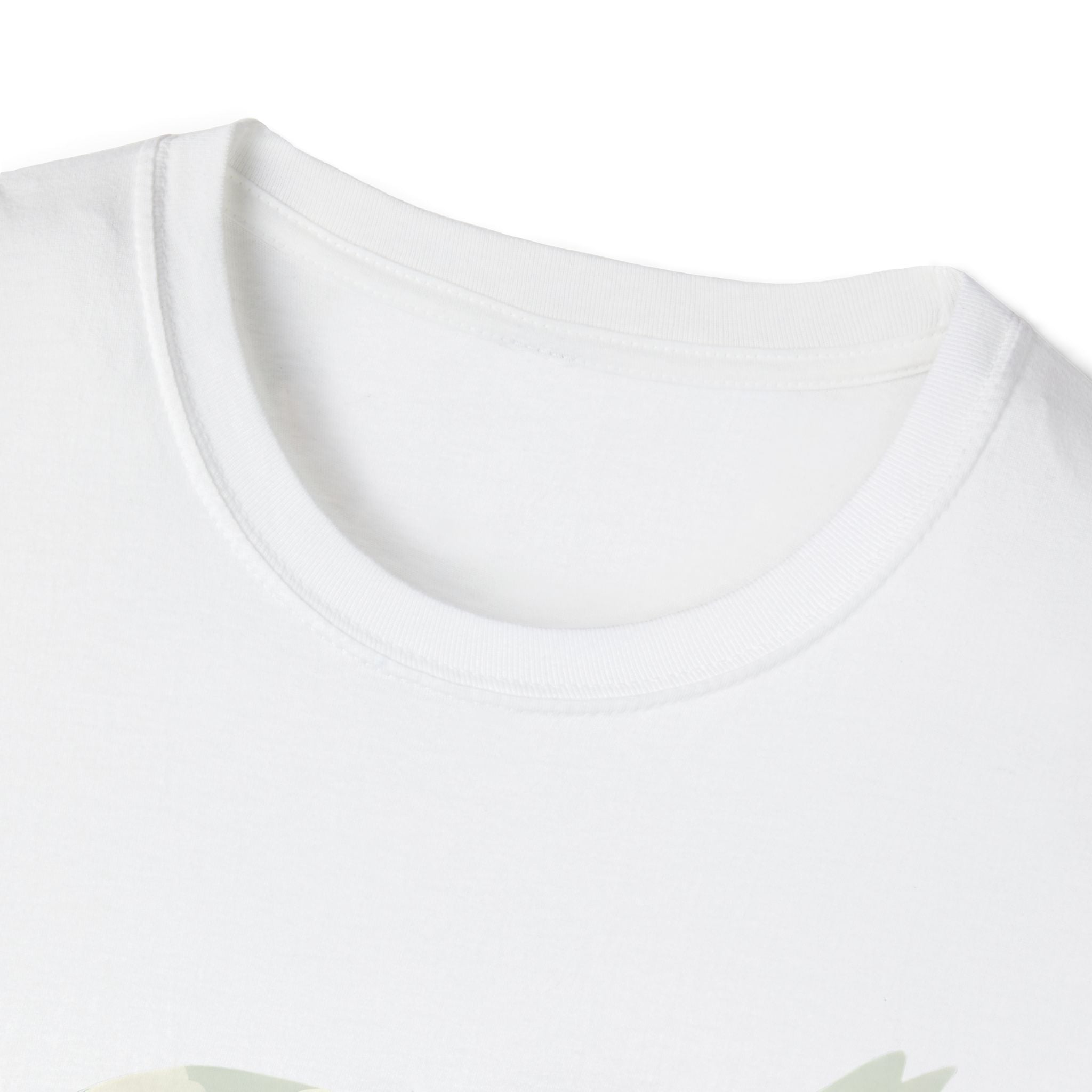 Cat Nature Silhouette T-Shirt — Floral Mountain Landscape Cat Tee