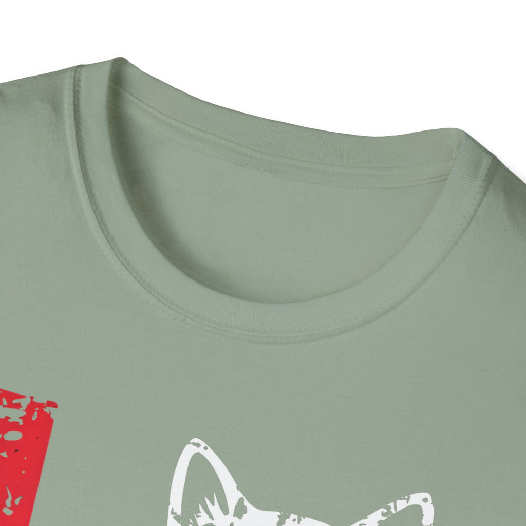 Cat Love T-Shirt — Vintage Distressed Kitten Graphic Tee