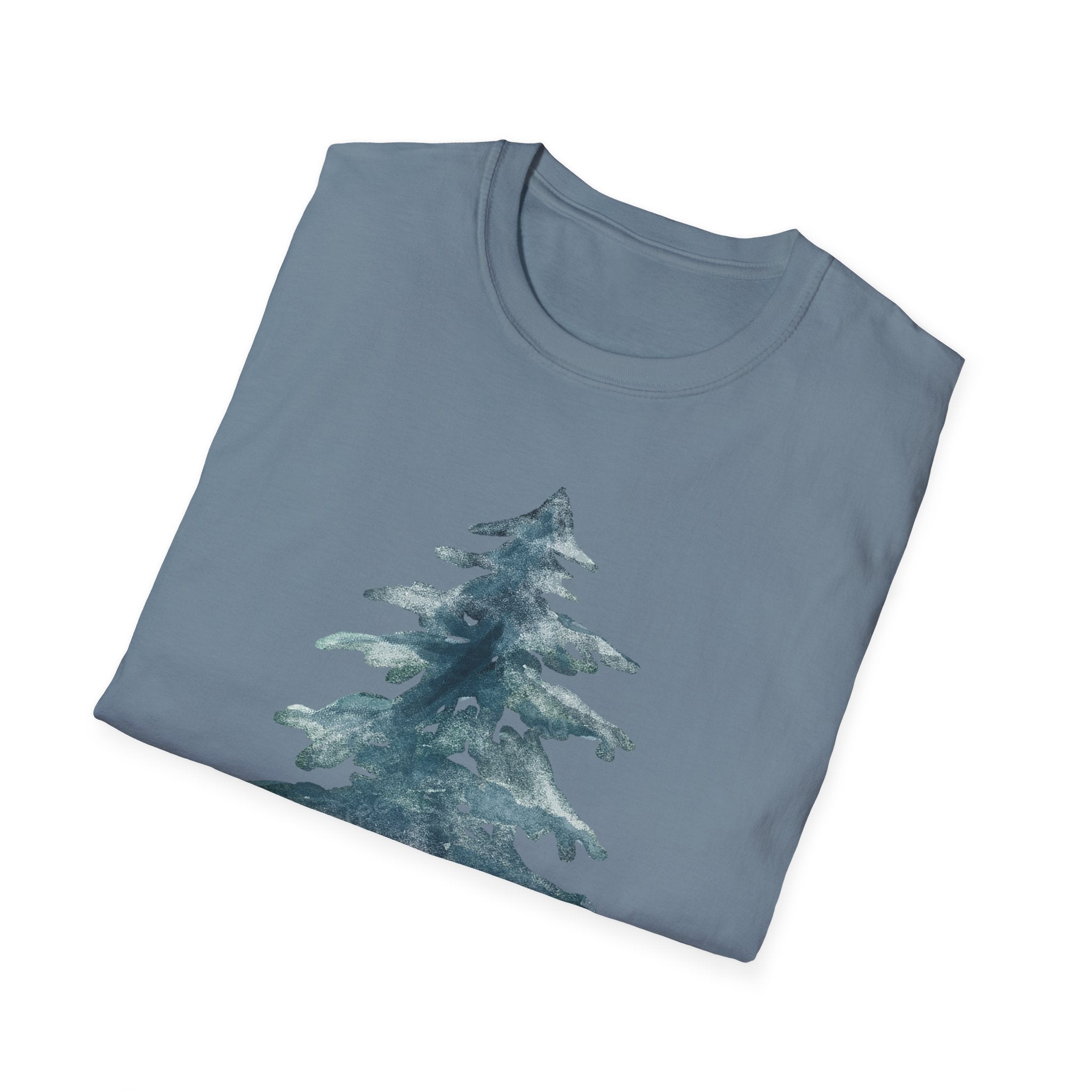 Pine Tree Watercolor T-Shirt