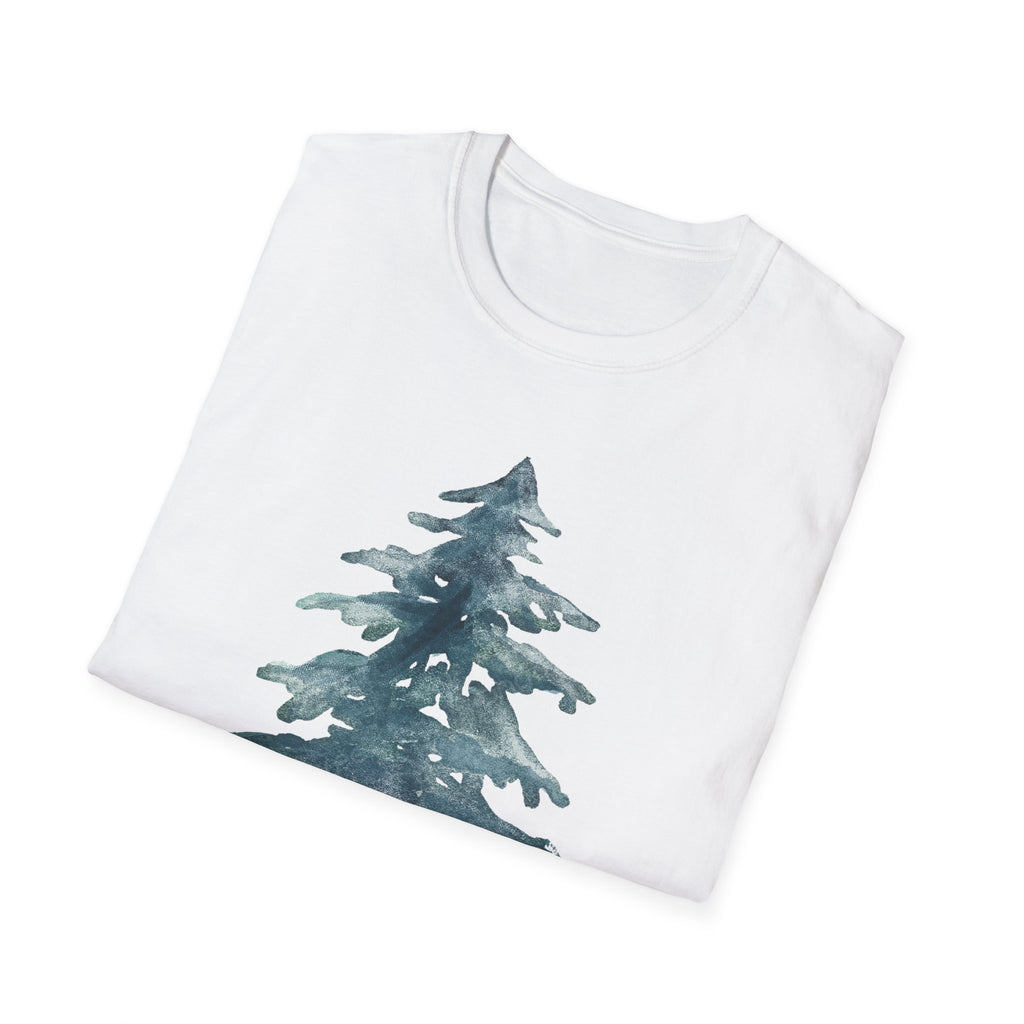 Pine Tree Watercolor T-Shirt
