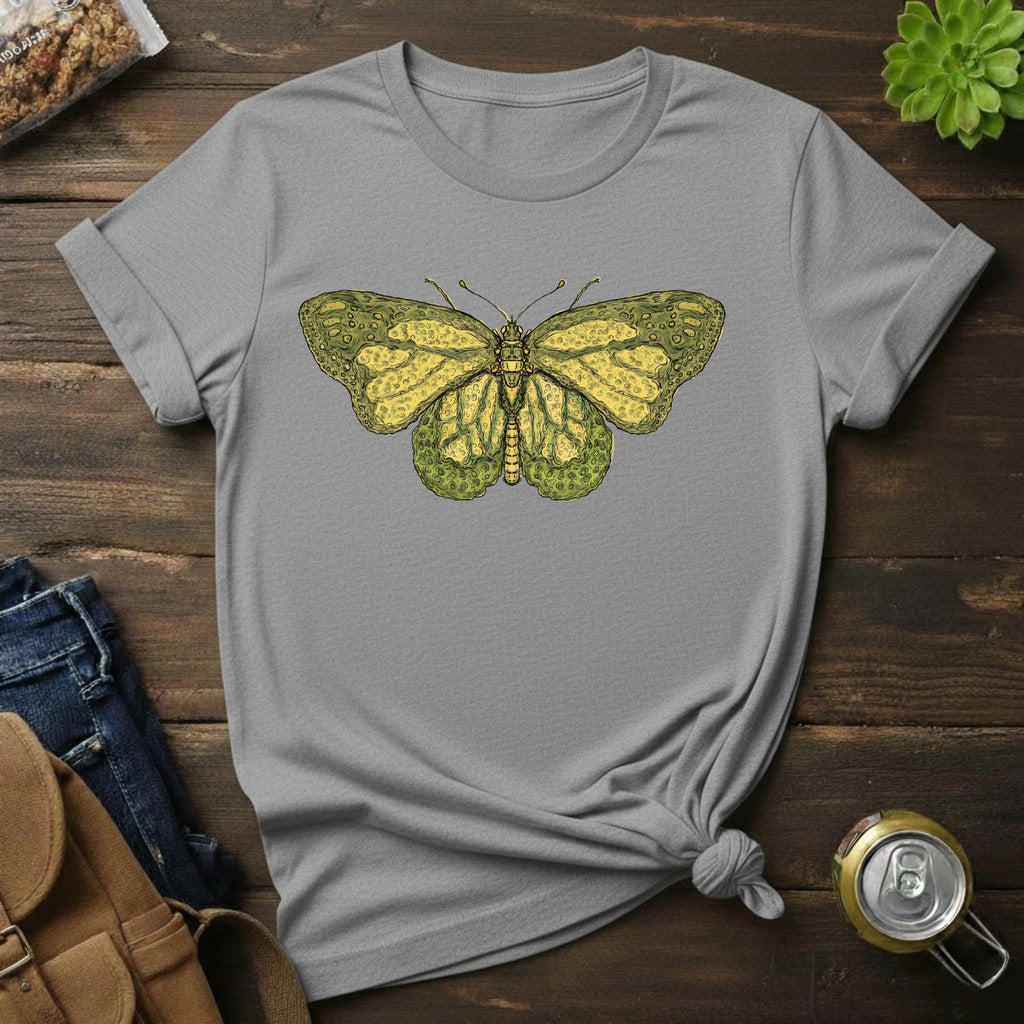 Vintage Yellow Butterfly T-Shirt