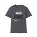 Mountain Spirit Bear T-Shirt — Double Exposure Wilderness Nature Tee