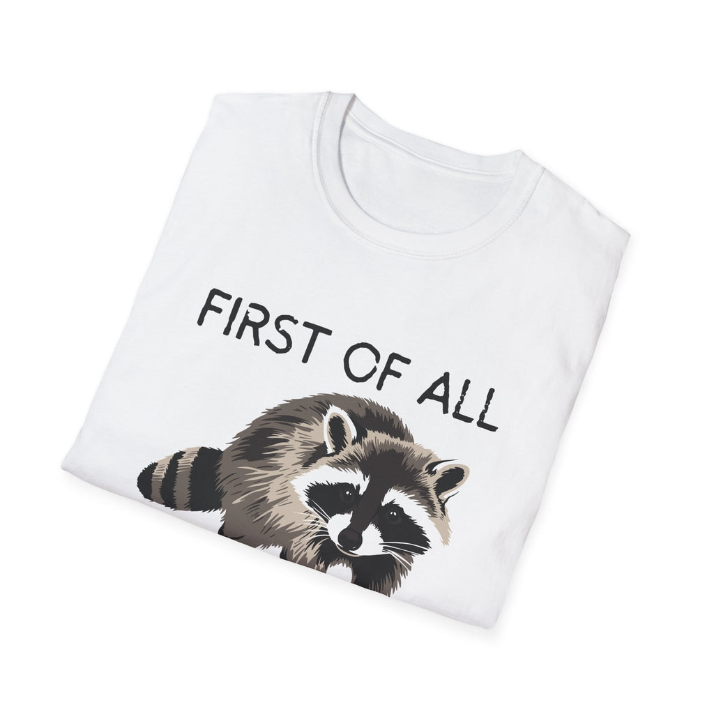 Raccoon ‘First of All I’m a Delight’ Graphic T‑Shirt