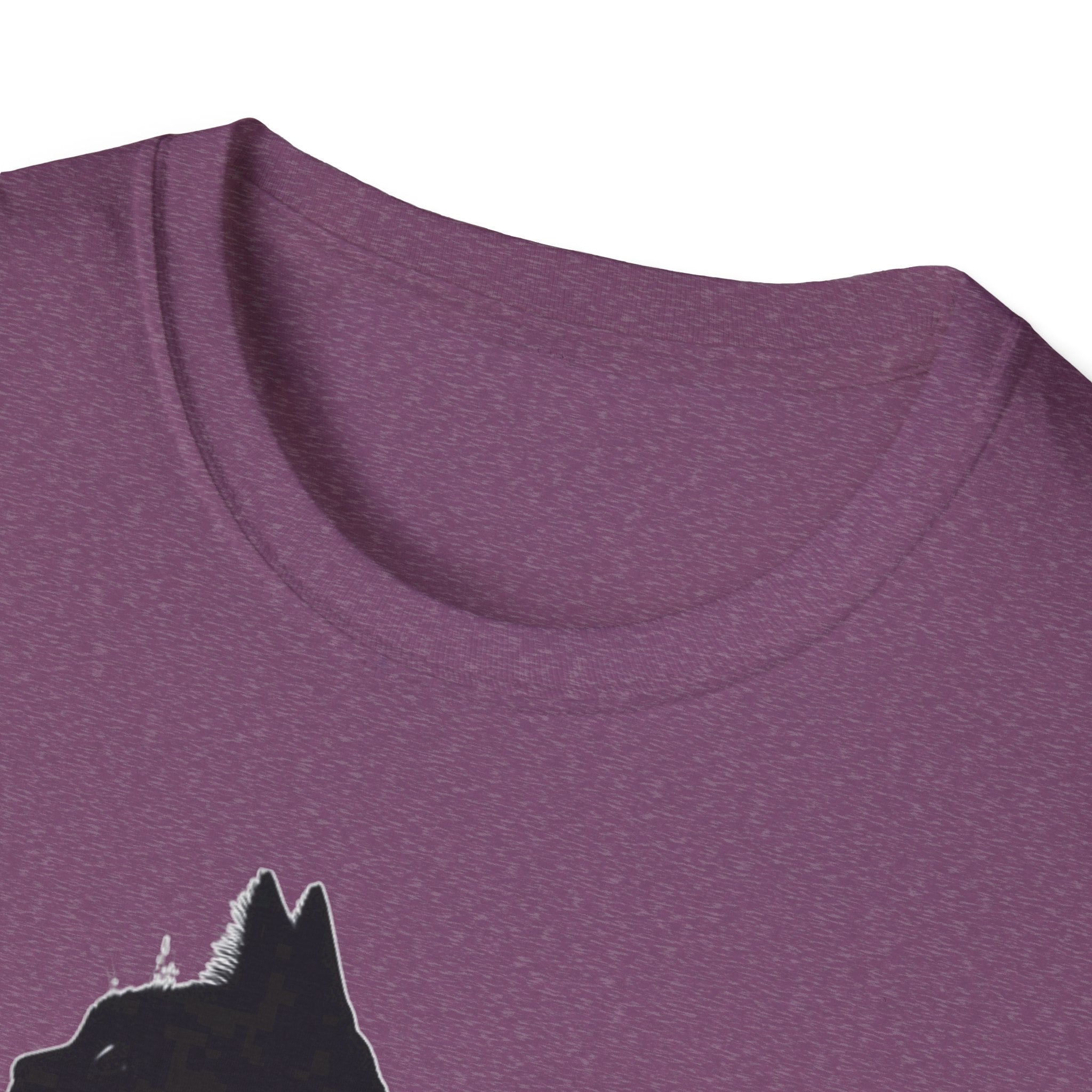 Galaxy Cat T-Shirt — Night Sky Silhouette Tee for Cat Lovers