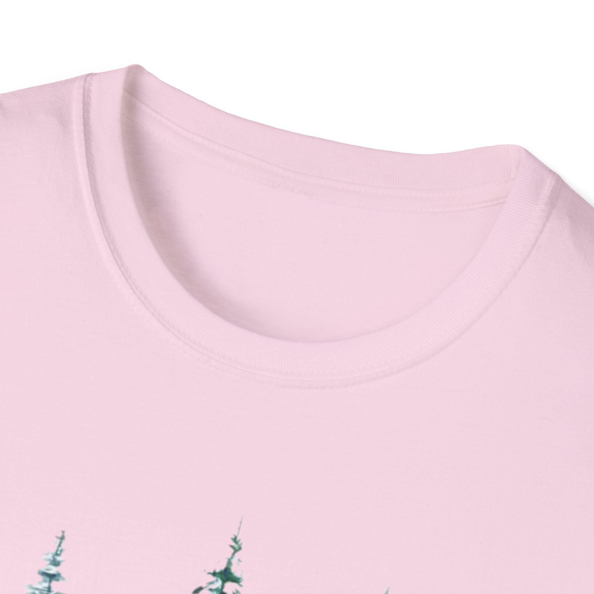 Pine Tree Watercolor T-Shirt — Minimal Holiday Trees Tee