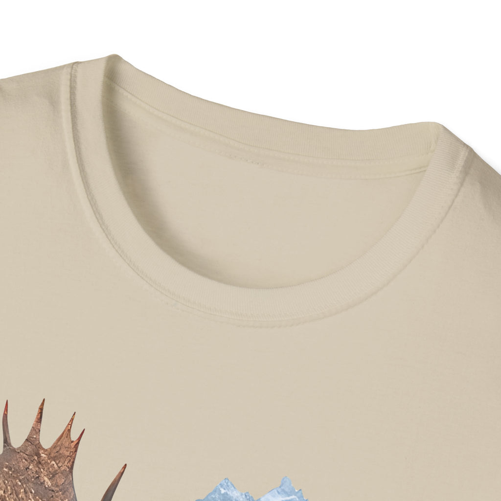 Moose Reflection T-Shirt – Wilderness Lake Double Exposure Tee