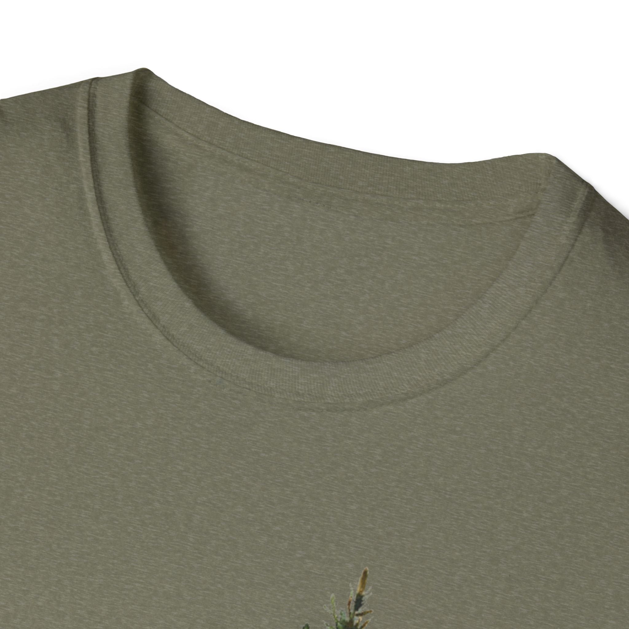 Nature Mountain T-Shirt — Watercolor Pine Tree Landscape