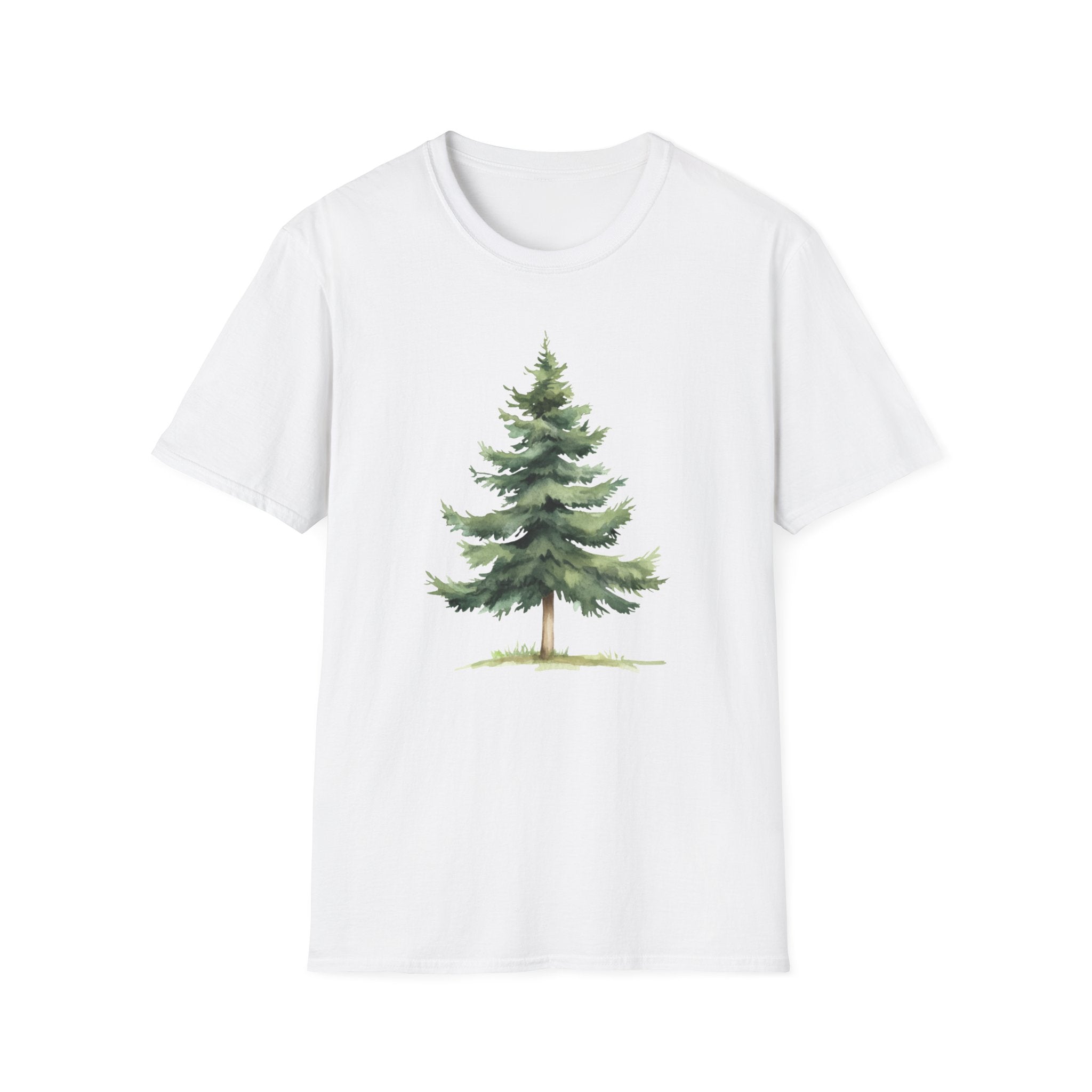 Pine Tree Watercolor T-Shirt