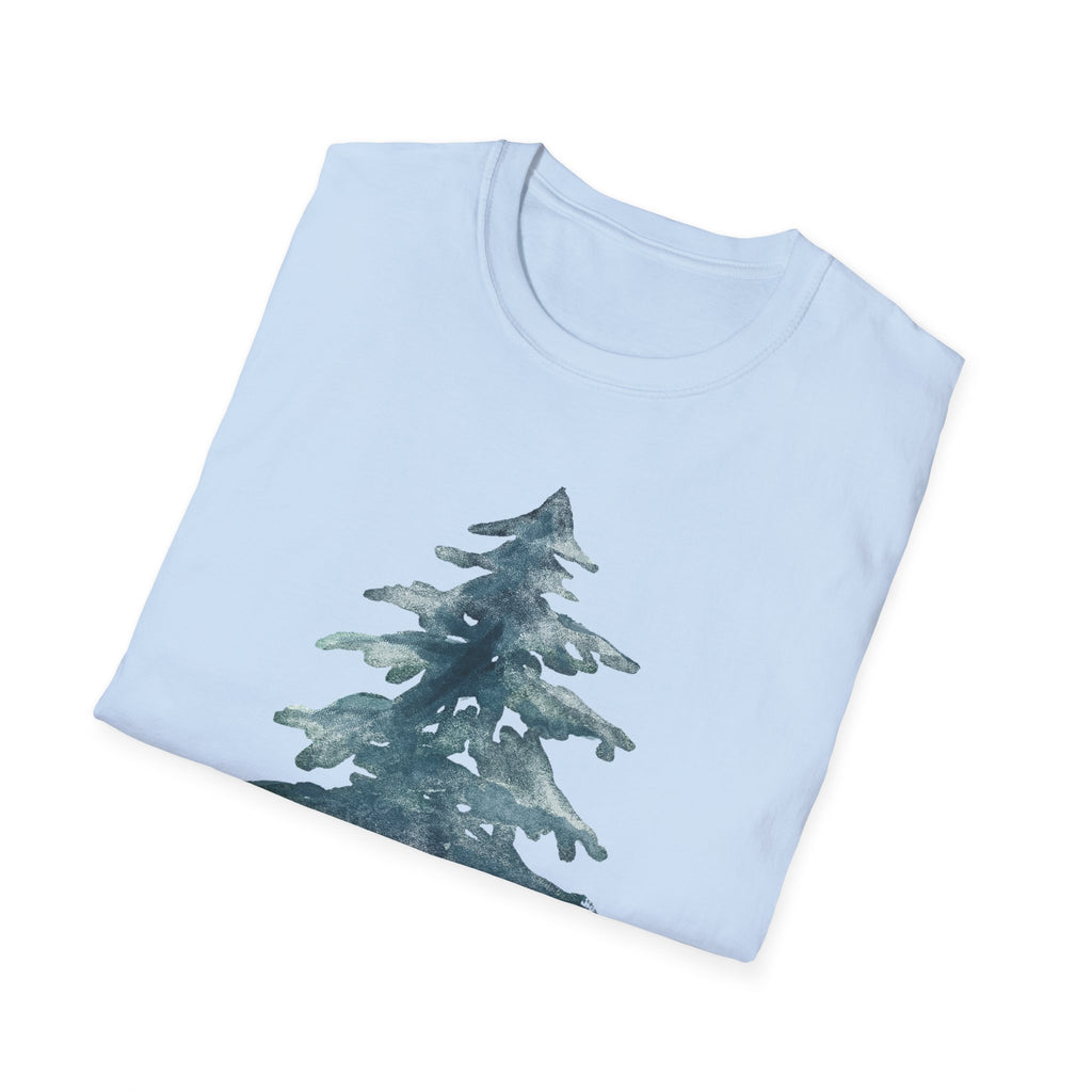 Pine Tree Watercolor T-Shirt