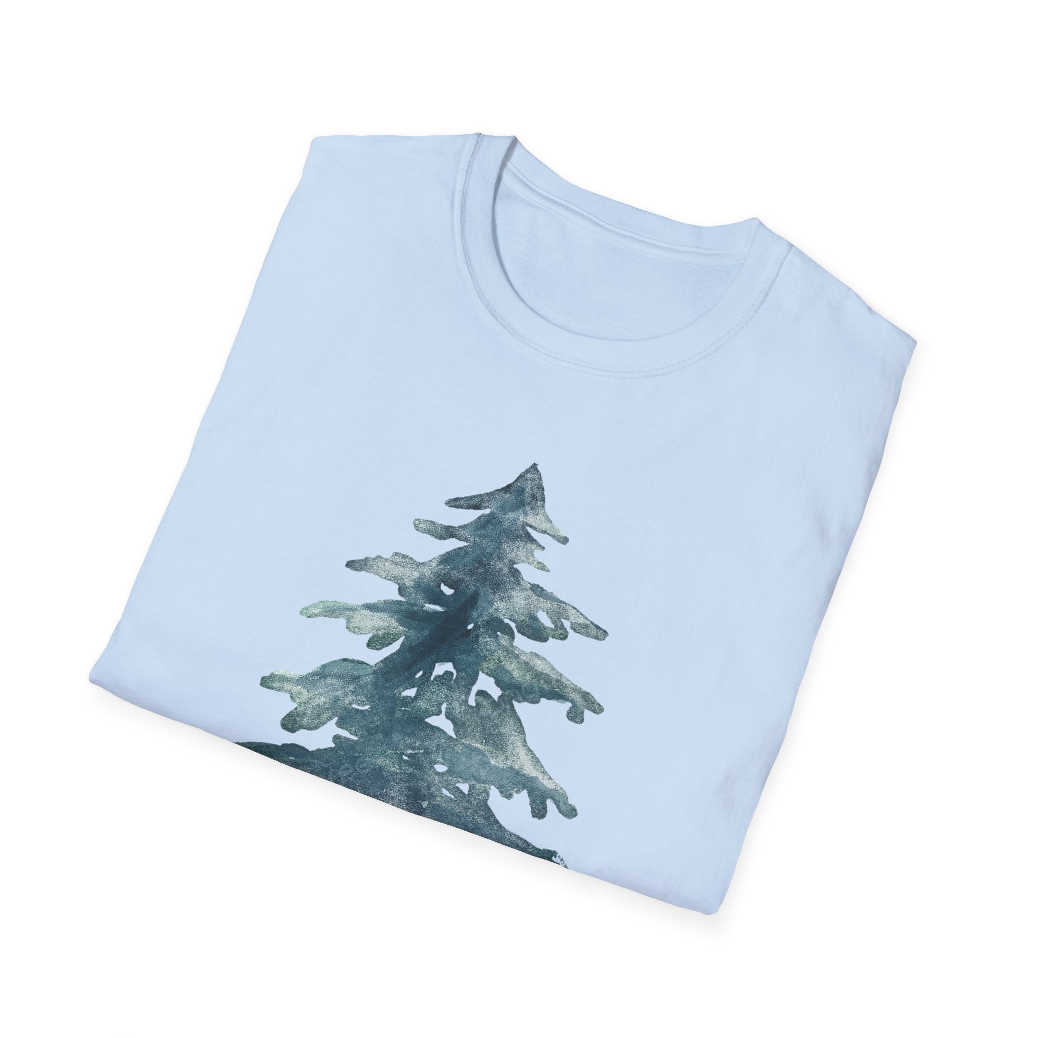 Pine Tree Watercolor T-Shirt
