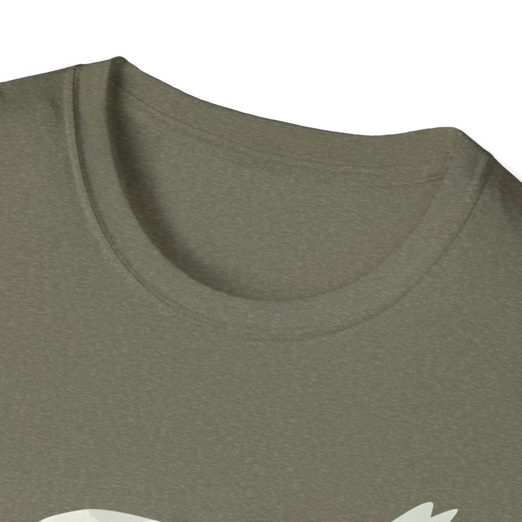Cat Nature Silhouette T-Shirt — Floral Mountain Landscape Cat Tee