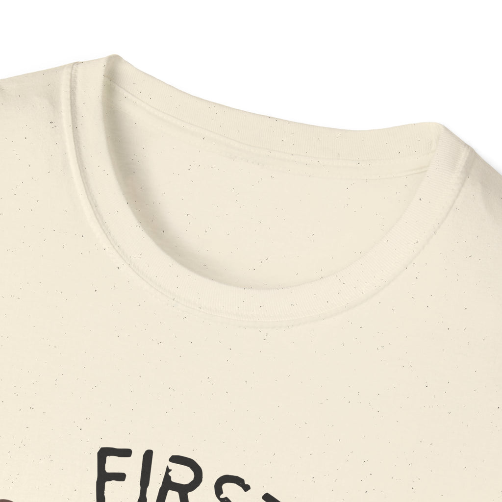 Cute Raccoon Tee — "First Of All, I'm A Delight" Graphic T-Shirt