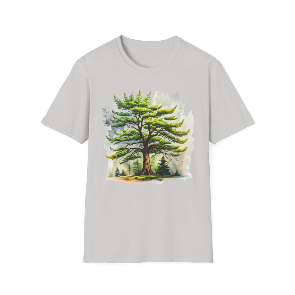 Pine Tree Watercolor T-Shirt — Nature Forest Tee