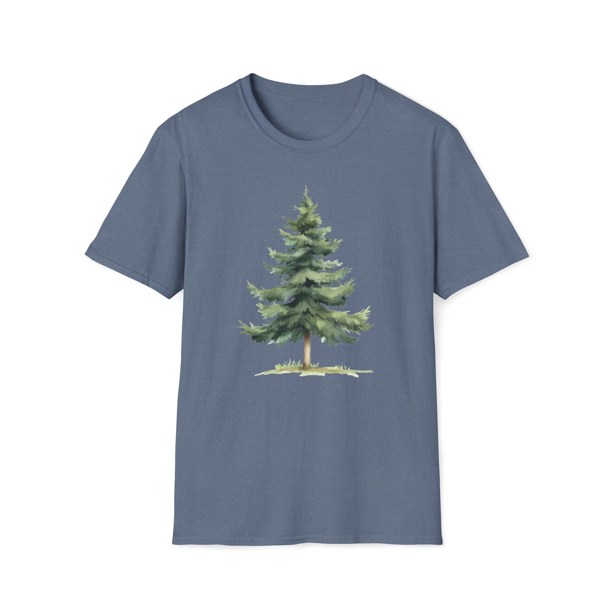 Pine Tree Watercolor T-Shirt