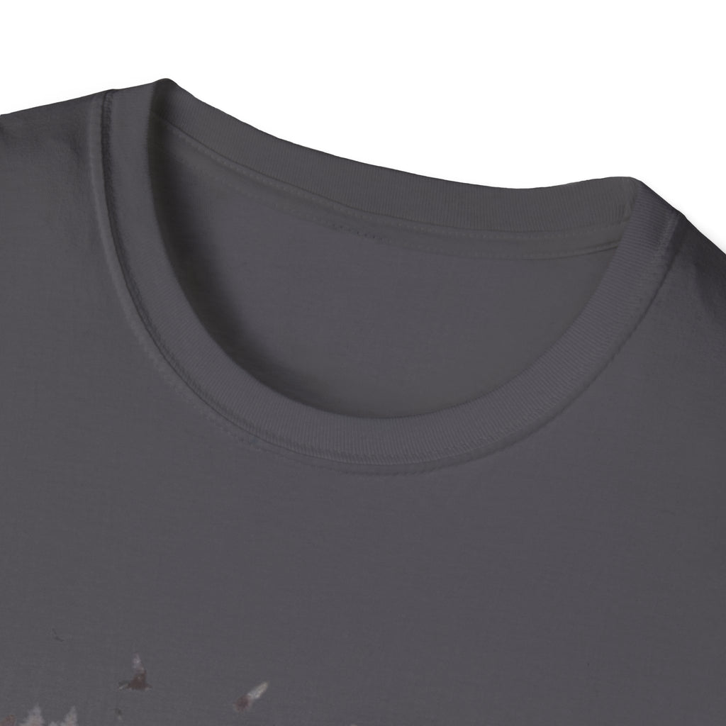 Moose Silhouette T-Shirt — Forest Double-Exposure Wildlife Tee