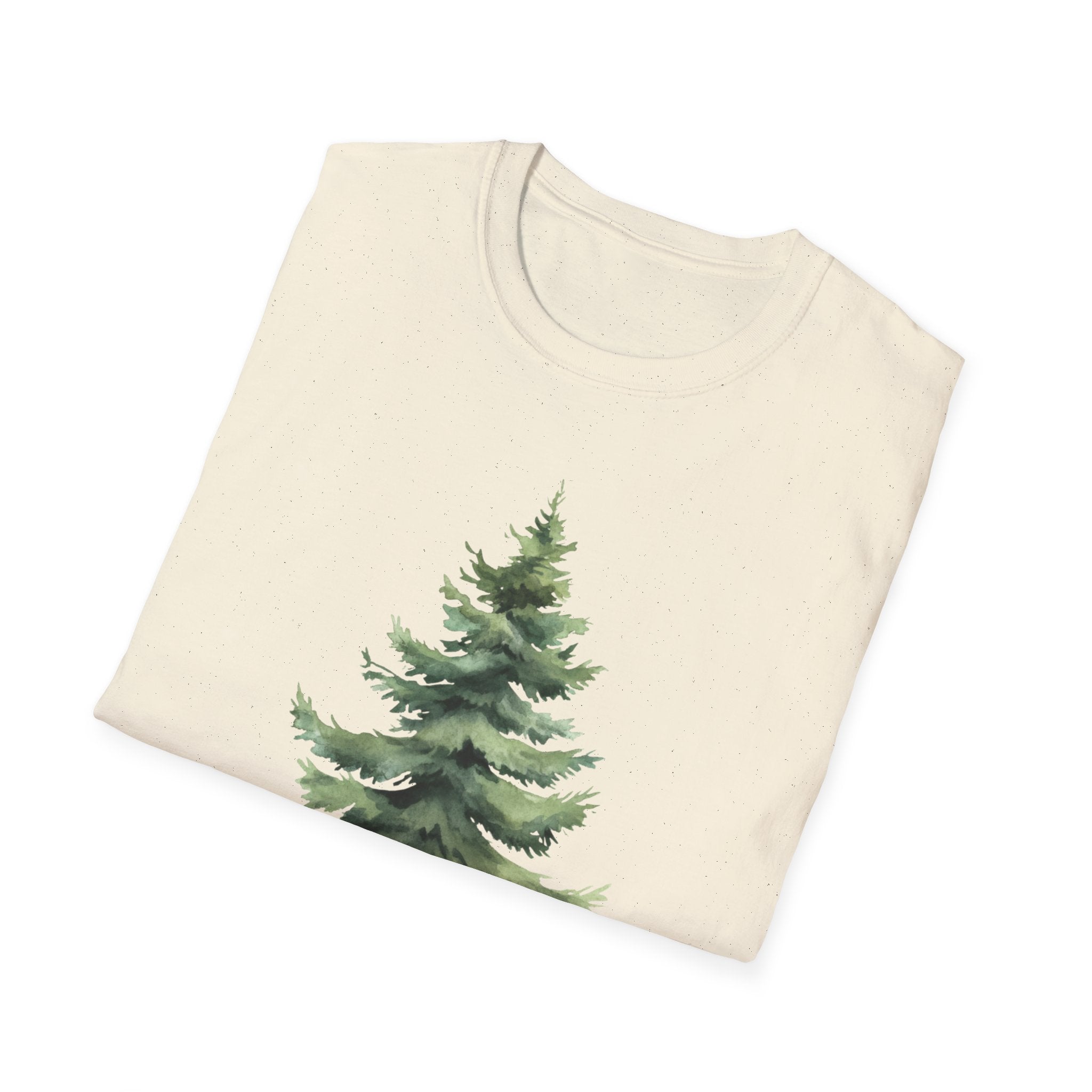 Pine Tree Watercolor T-Shirt