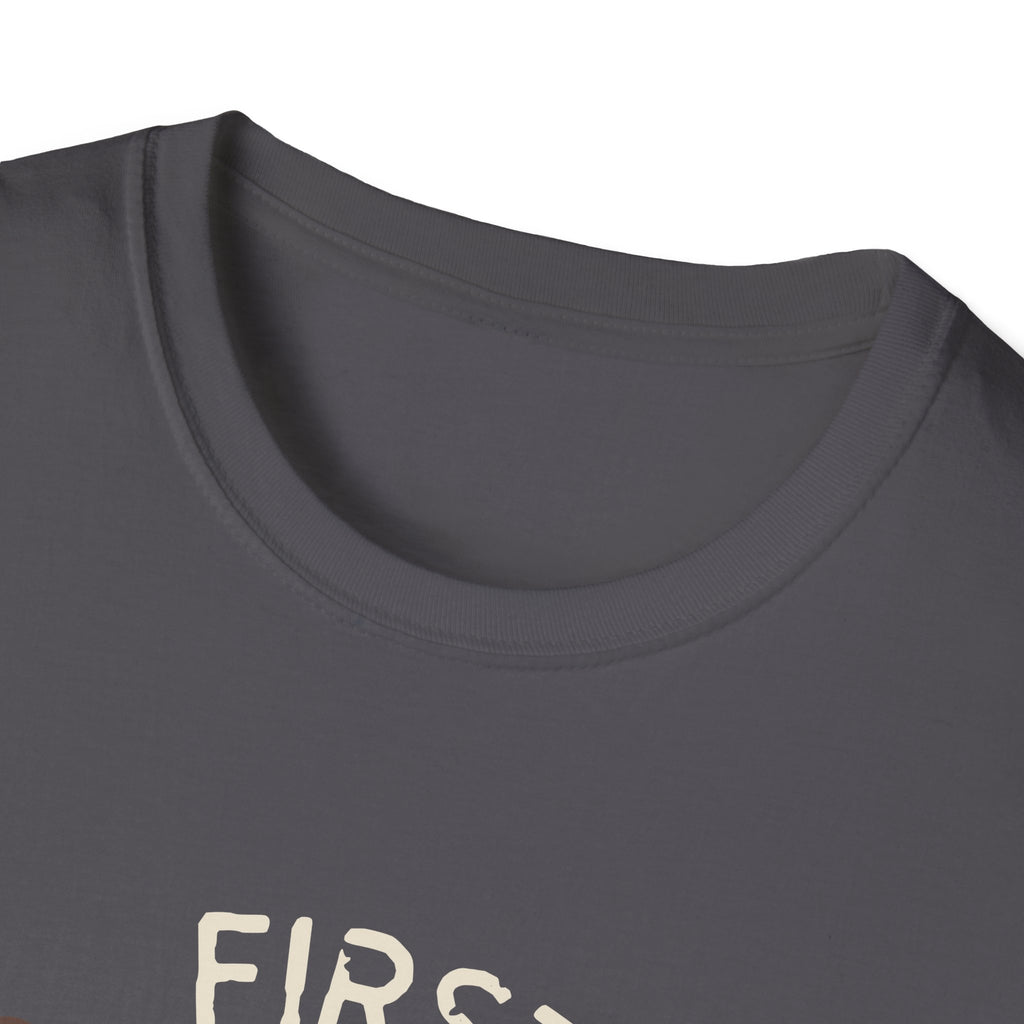 Cute Raccoon Tee — "First Of All, I'm A Delight" Graphic T-Shirt