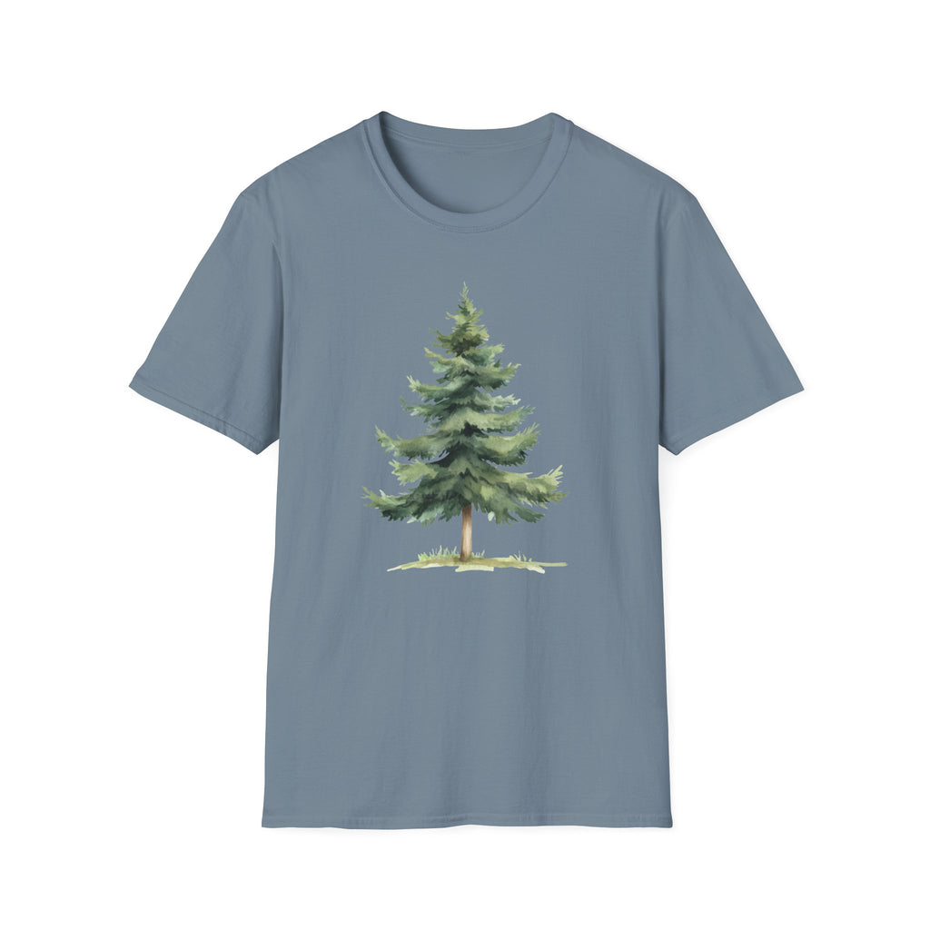 Pine Tree Watercolor T-Shirt