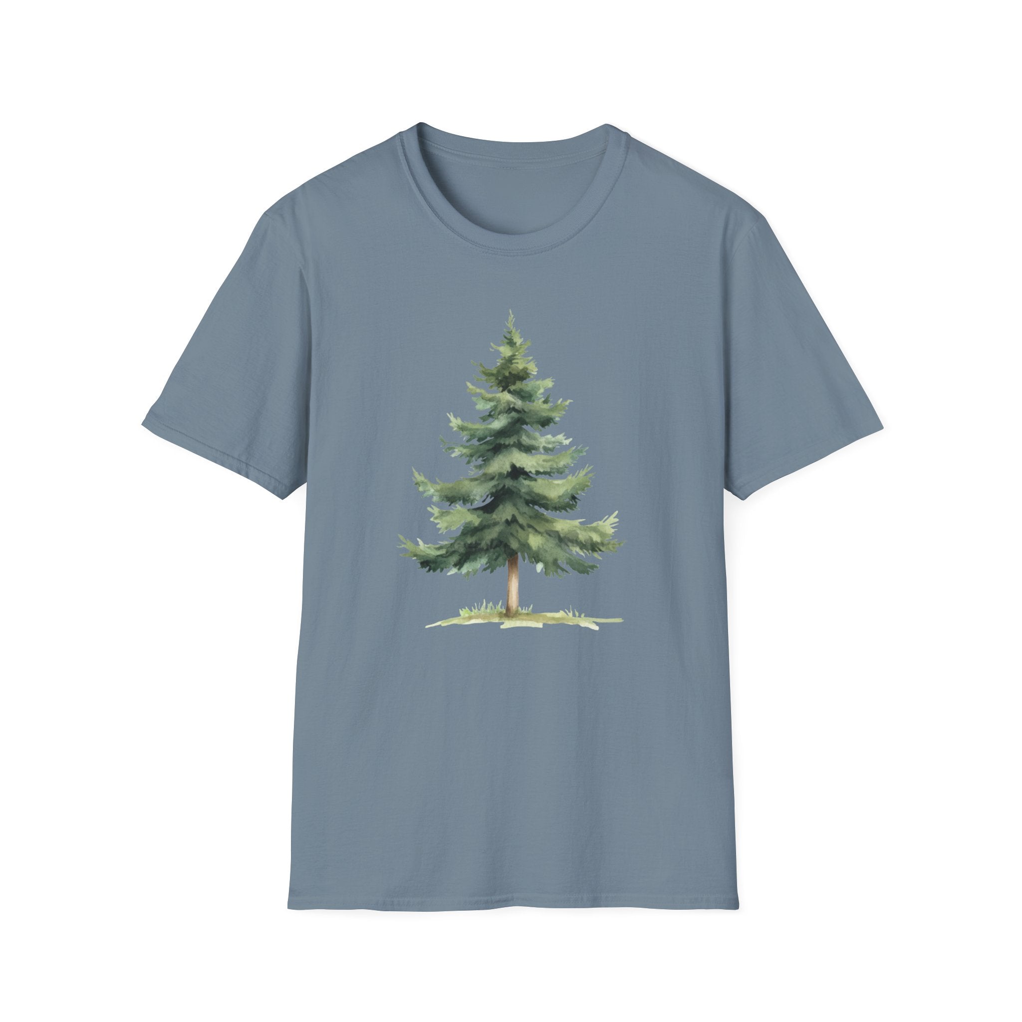 Pine Tree Watercolor T-Shirt