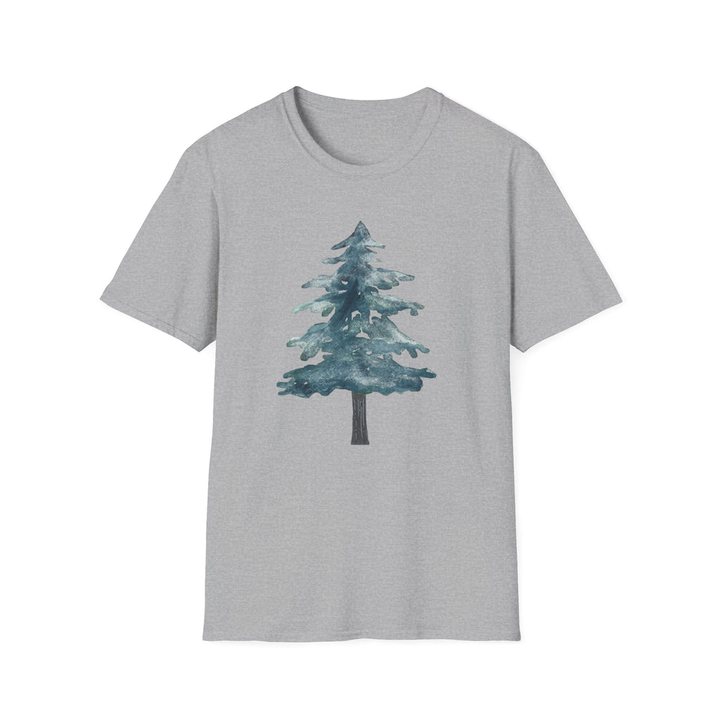 Pine Tree Watercolor T-Shirt