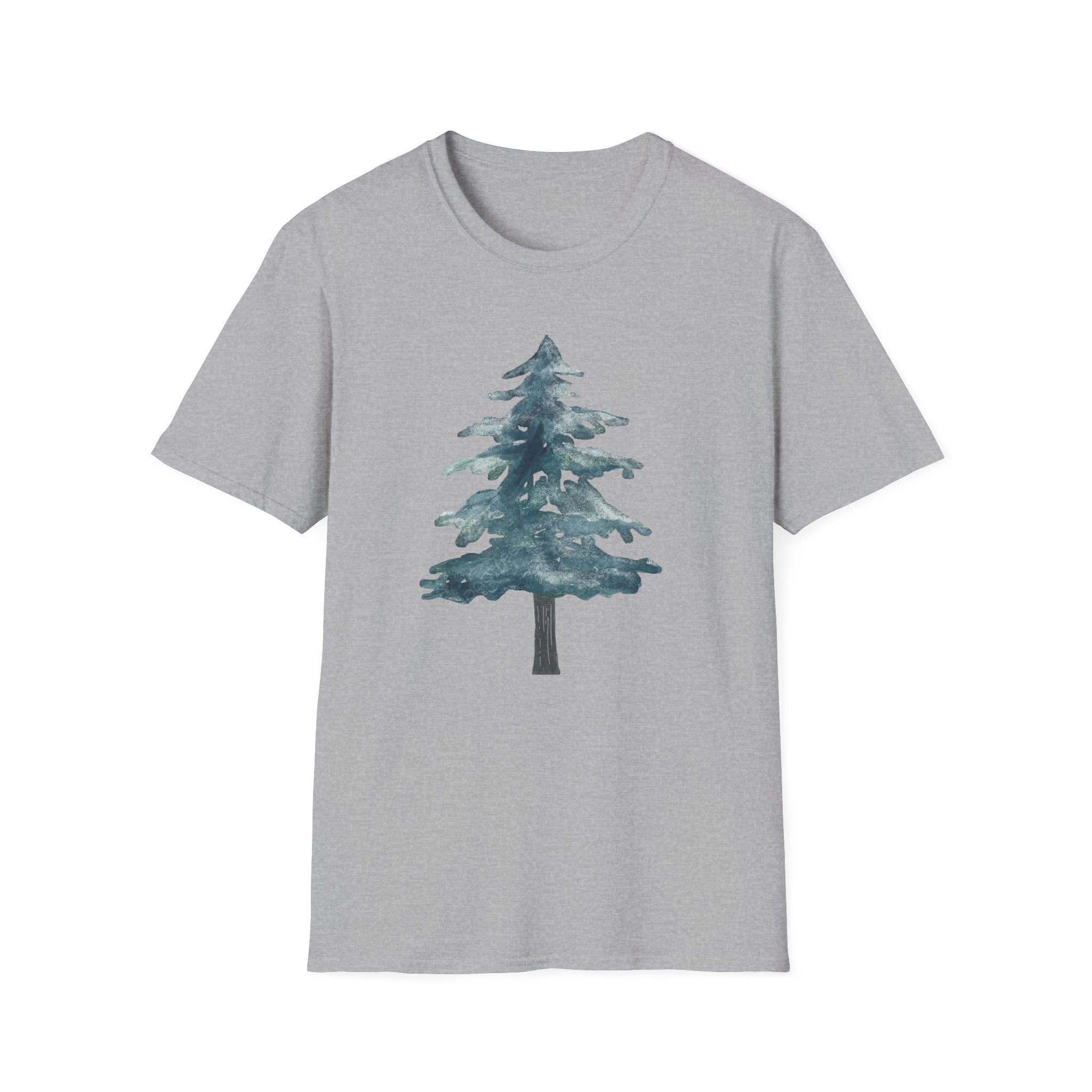 Pine Tree Watercolor T-Shirt