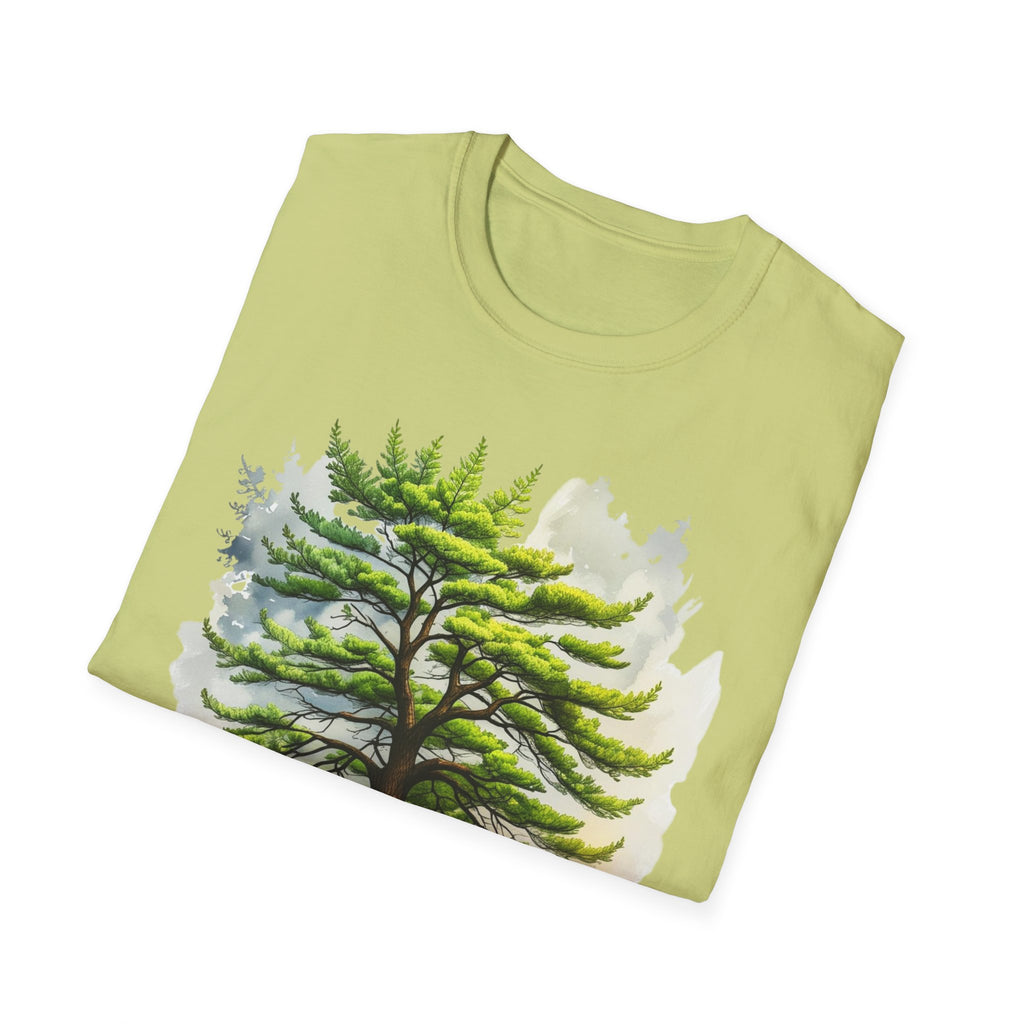 Pine Tree Watercolor T-Shirt — Nature Forest Tee