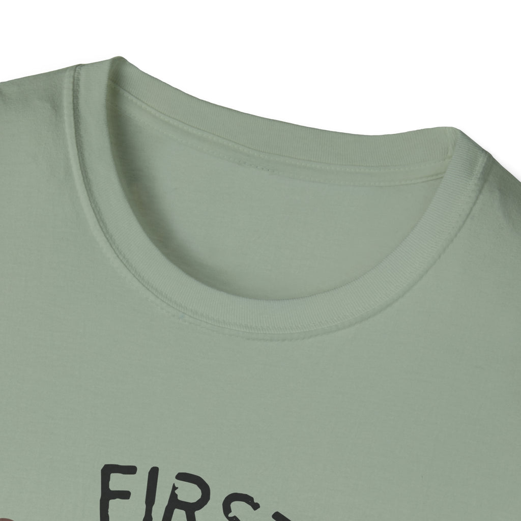 Cute Raccoon Tee — "First Of All, I'm A Delight" Graphic T-Shirt