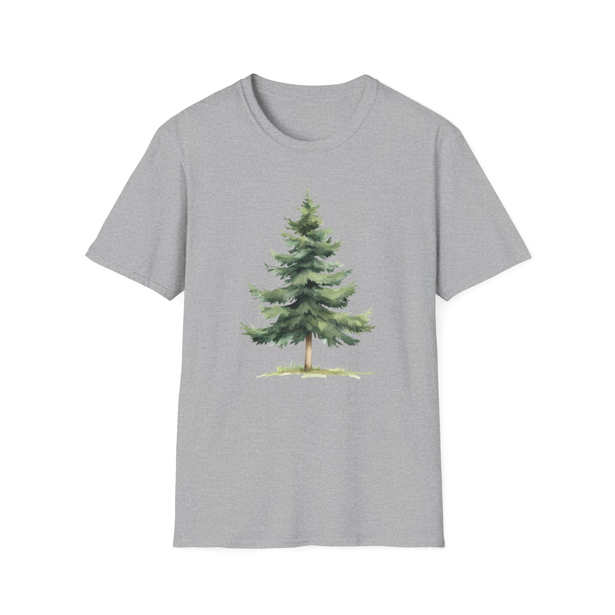 Pine Tree Watercolor T-Shirt