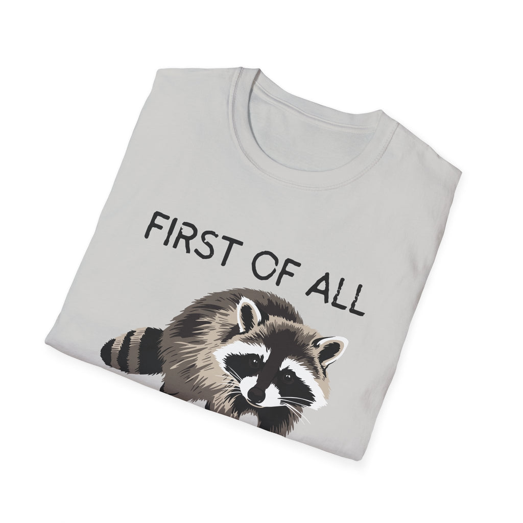 Raccoon ‘First of All I’m a Delight’ Graphic T‑Shirt
