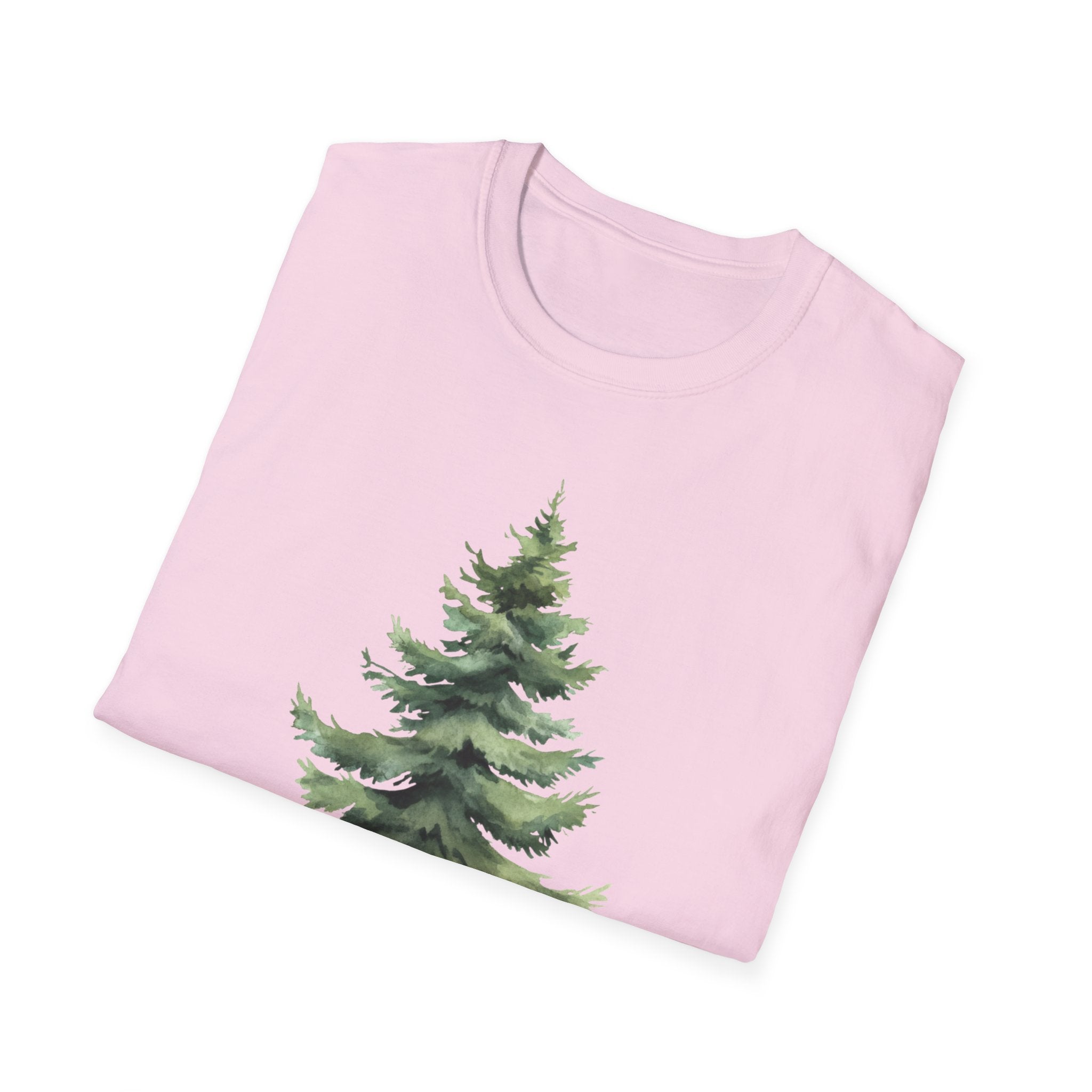 Pine Tree Watercolor T-Shirt